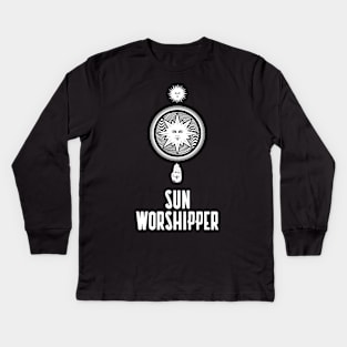 Sun Worshipper Kids Long Sleeve T-Shirt